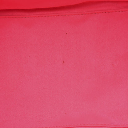 Celine Drummed Calfskin Mini Luggage Fluo Pink 13 of 16