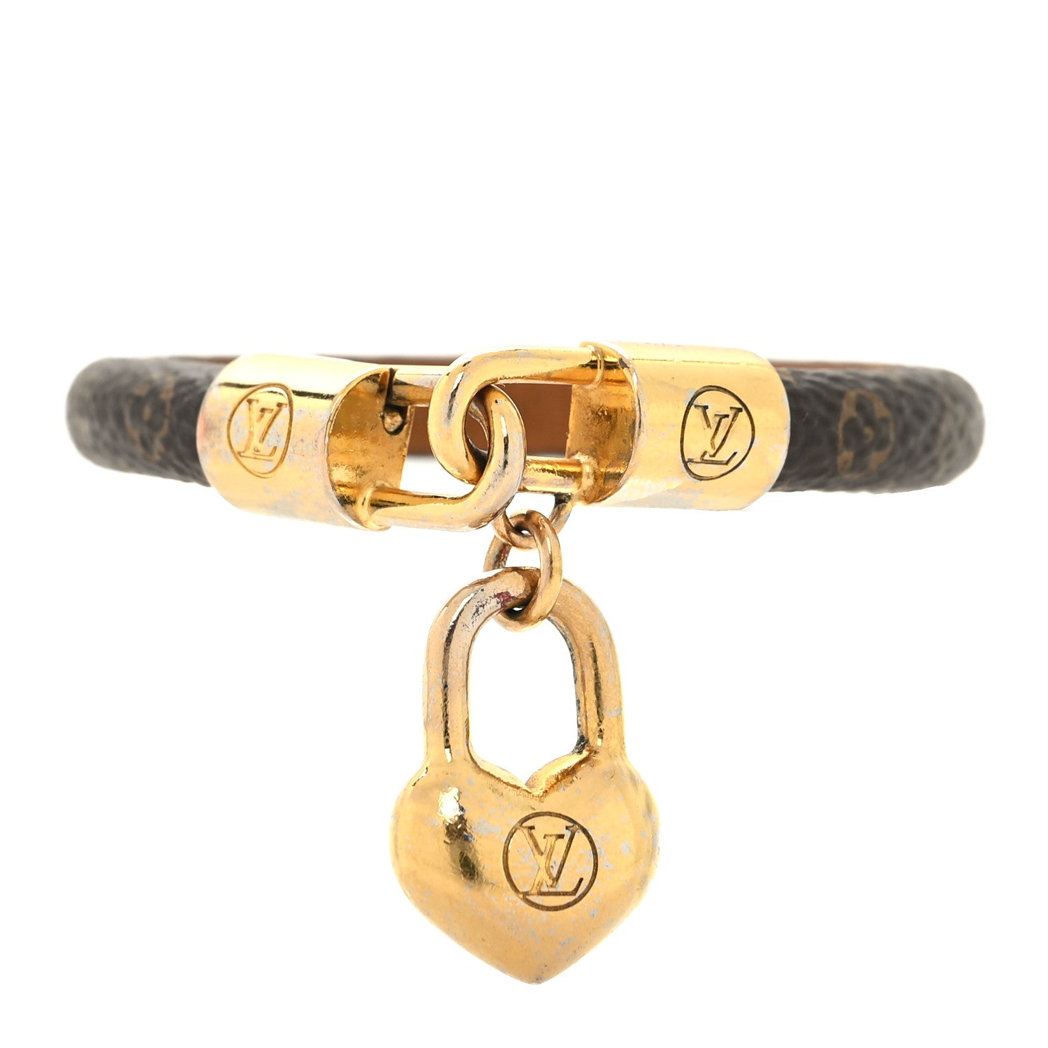 Louis Vuitton Monogram Crazy In Lock Bracelet 17 1 of 6