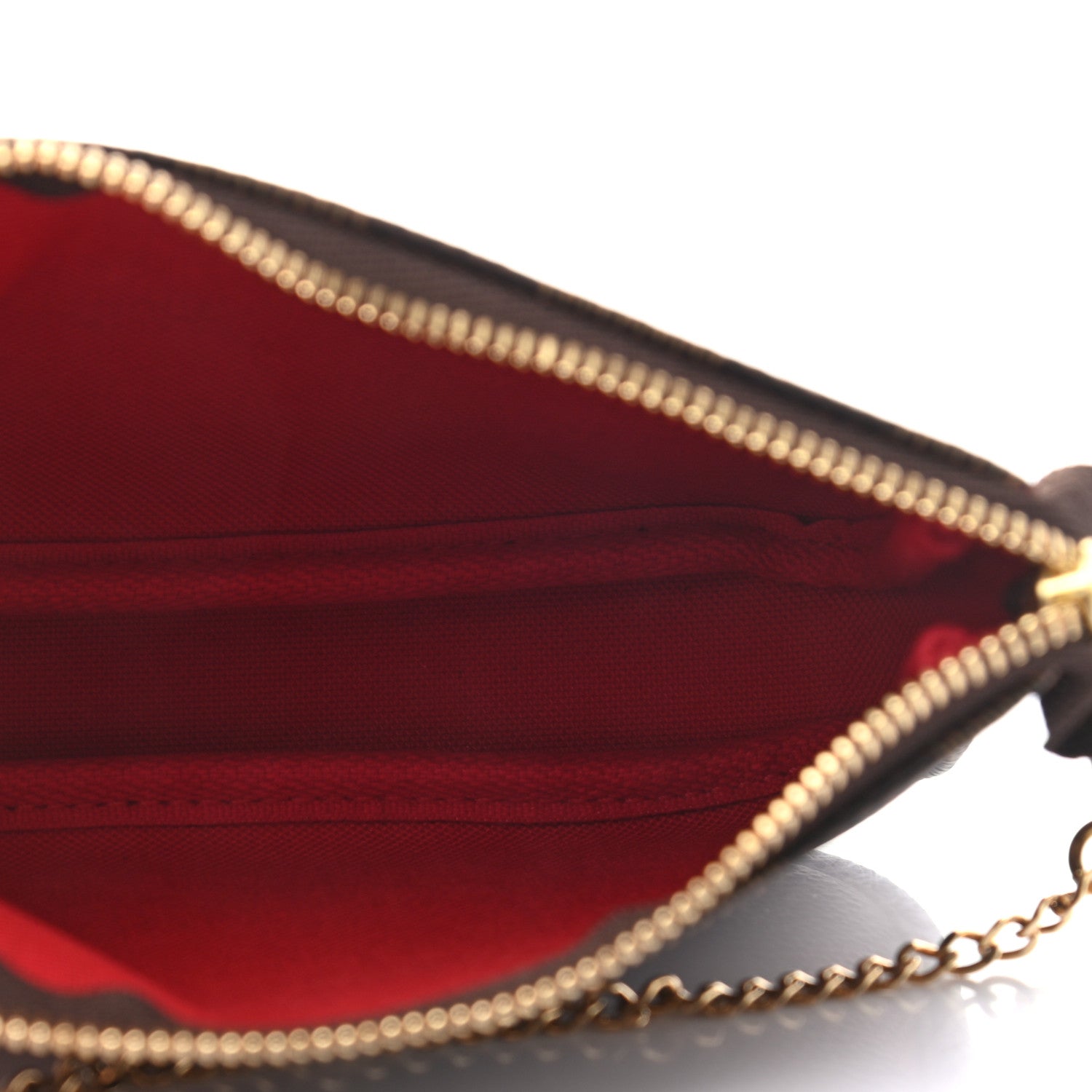 Louis Vuitton Damier Ebene Mini Pochette Accessories 5 of 6