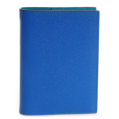 Hermes Epsom Globe Trotter Agenda PM Cover with Refill Bleu Izmir Malachite 3 of 9