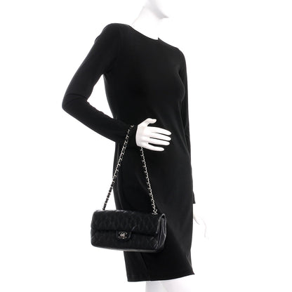 Chanel Caviar Quilted East West Flap Black 2 of 9