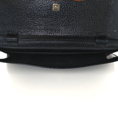 Gucci Monogram Bamboo Bar Clutch Black 4 of 12