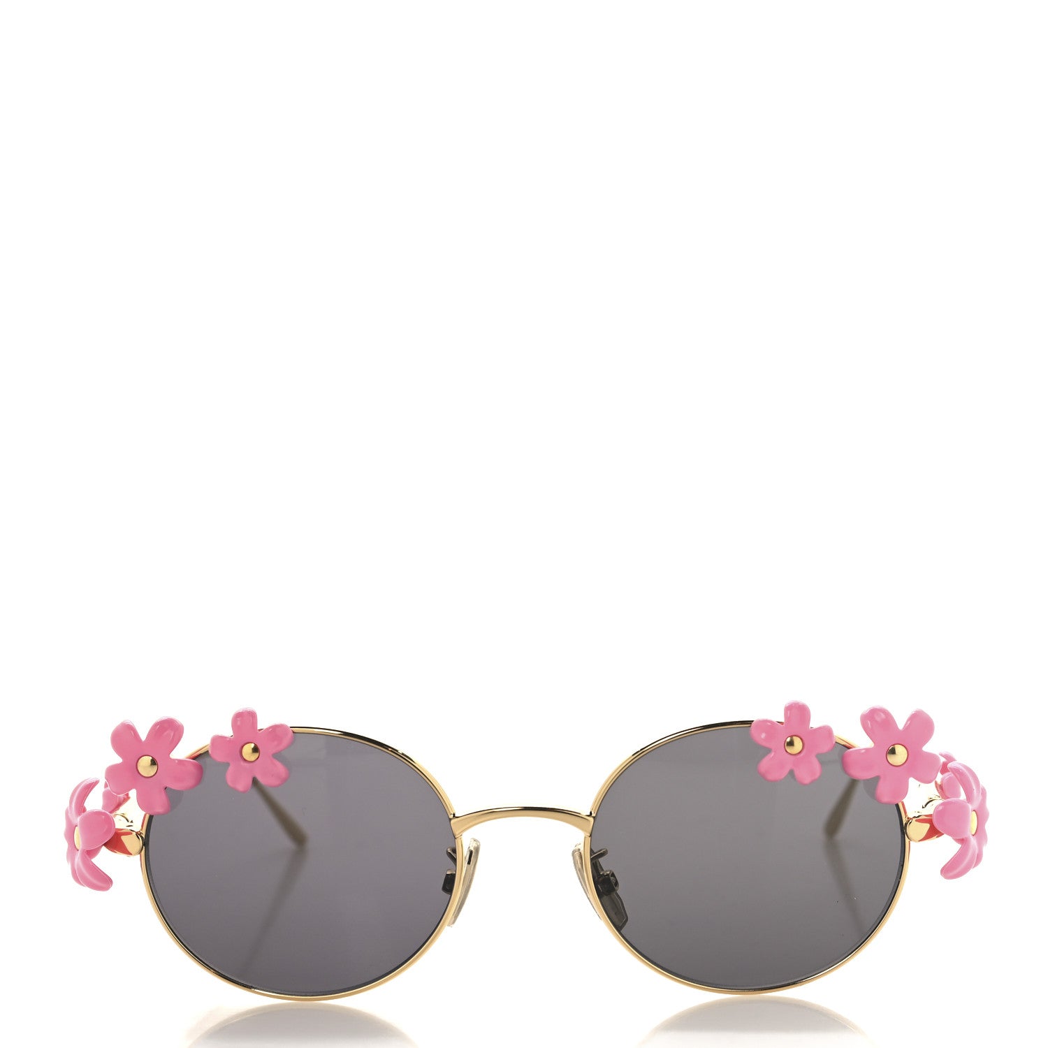 Loewe Metal Daisy Field Sunglasses LW40173U Gold Pink 2 of 7