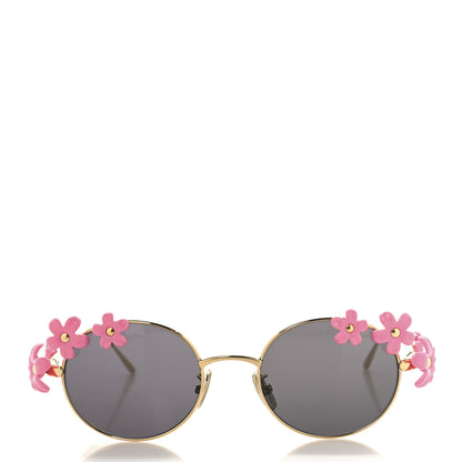 Loewe Metal Daisy Field Sunglasses LW40173U Gold Pink 2 of 7