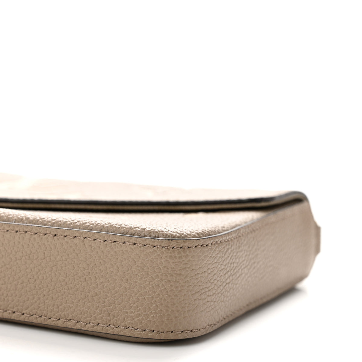 Louis Vuitton Empreinte Monogram Giant Felicie Pochette Tourterelle Creme 10 of 13
