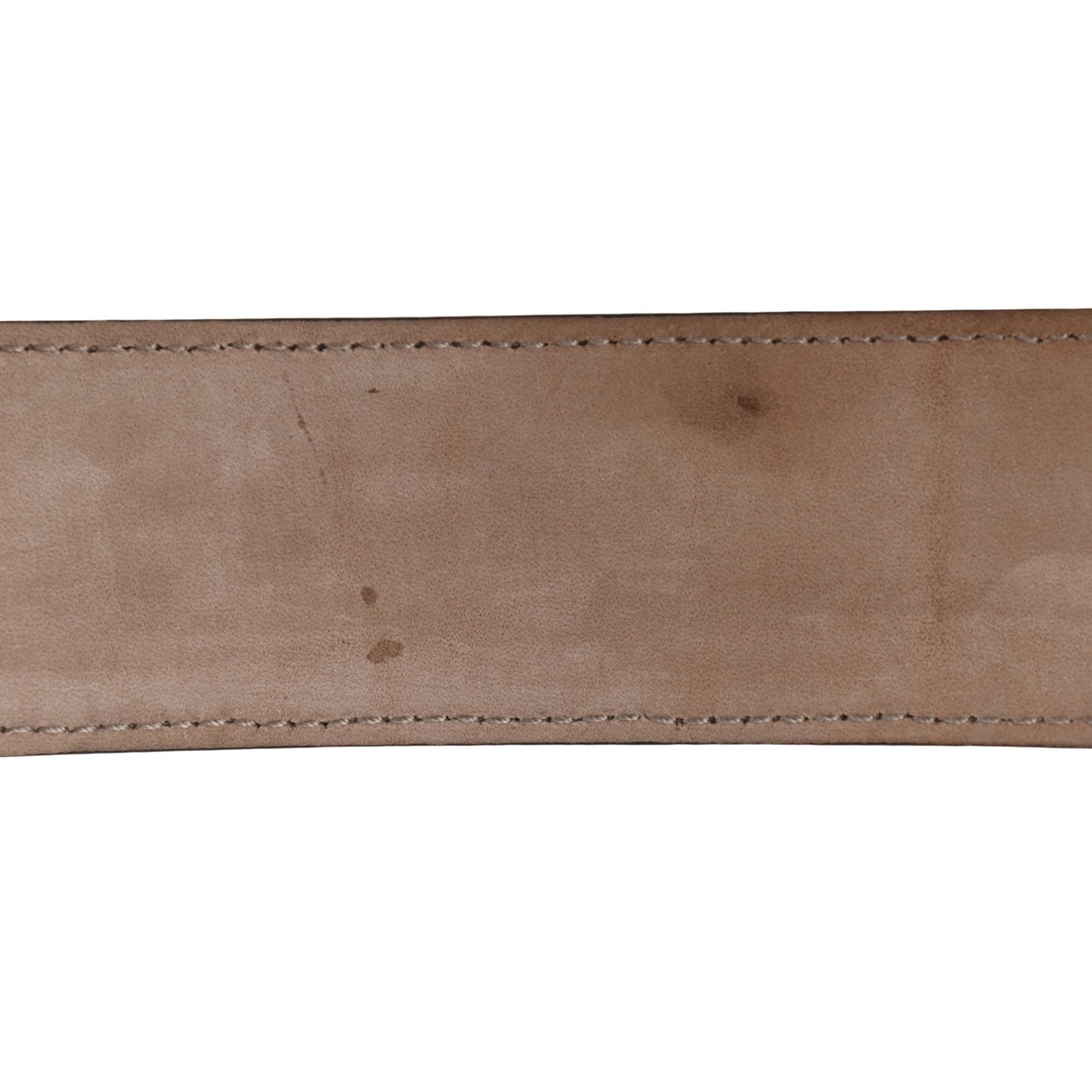 GG Supreme Monogram Selleria Calfskin Interlocking G 40mm Belt 90 36 Beige Ebony Cocoa
