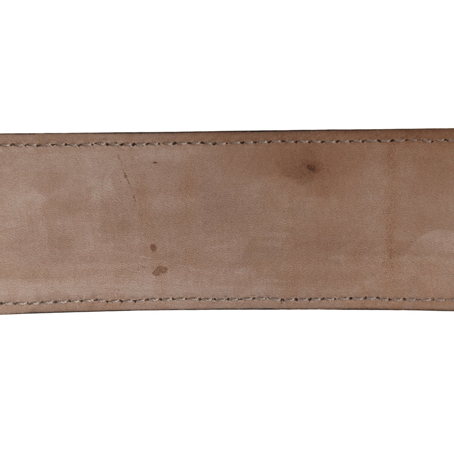 Gucci GG Supreme Monogram Selleria Calfskin Interlocking G 40mm Belt 90 36 Beige Ebony Cocoa 4 of 4