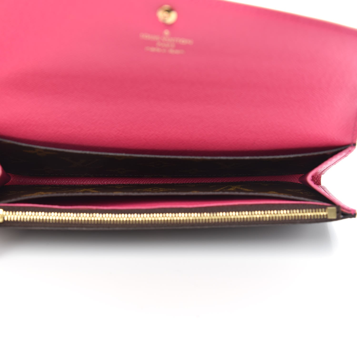 Louis Vuitton Monogram Bloom Flower Emilie Wallet 5 of 7
