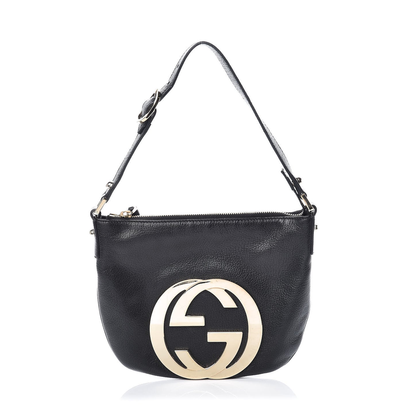 Calfskin Small Blondie Hobo Black