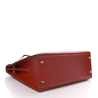 Hermes Box Kelly Sellier 32 Brique 4 of 18