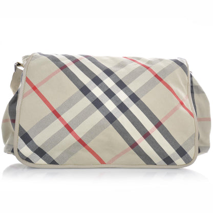 Burberry Nova Check Diaper Messenger Bag 1 of 9