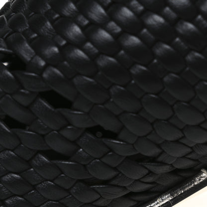 Chanel Woven Lambskin Patent Cap Toe Short Boots 41 Black 10 of 10