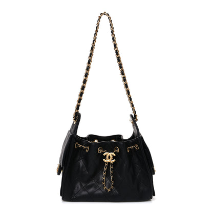 Chanel Caviar Quilted Mini Chanel 25 Handbag Black 1 of 11