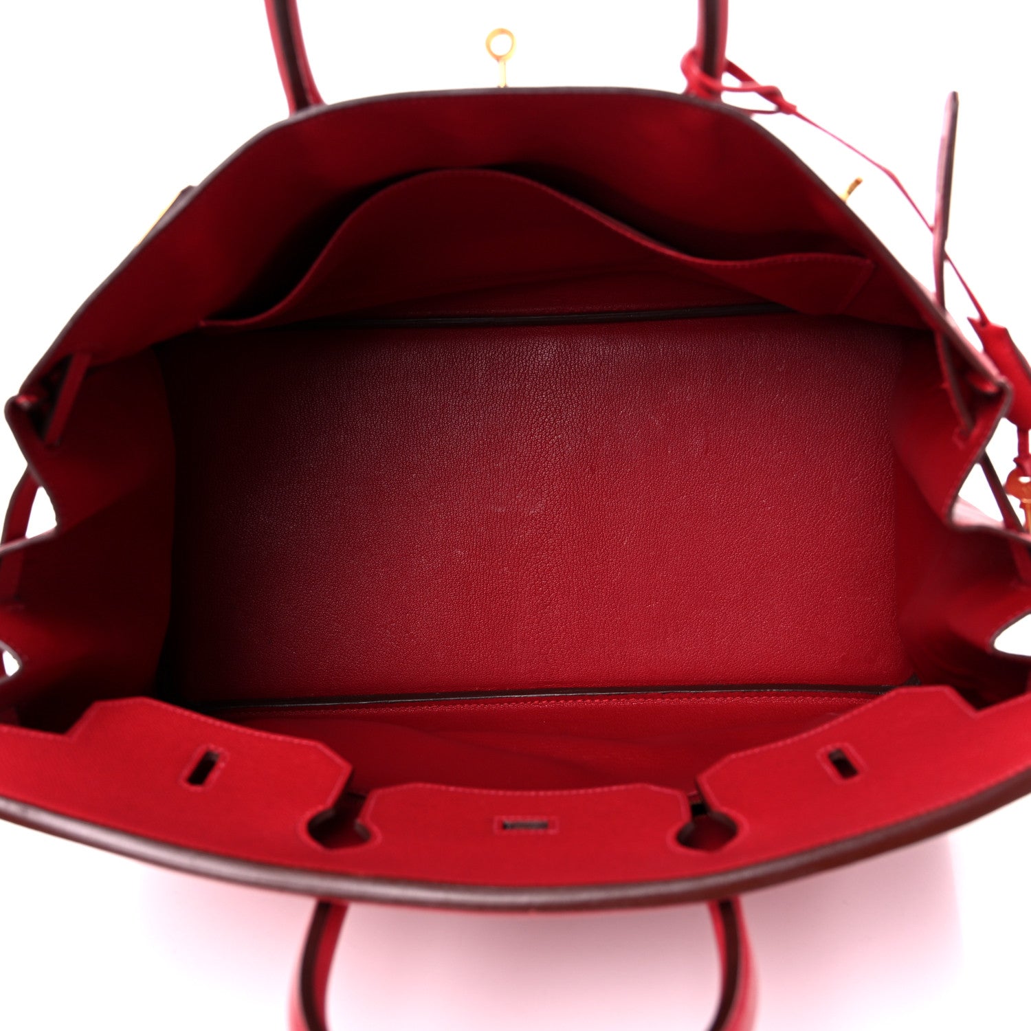 Hermes Epsom Birkin 40 Rouge Vif 7 of 51