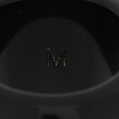 Louis Vuitton Resin Swarovski Crystal Inclusion Ring M 53 6.5 Black 4 of 4