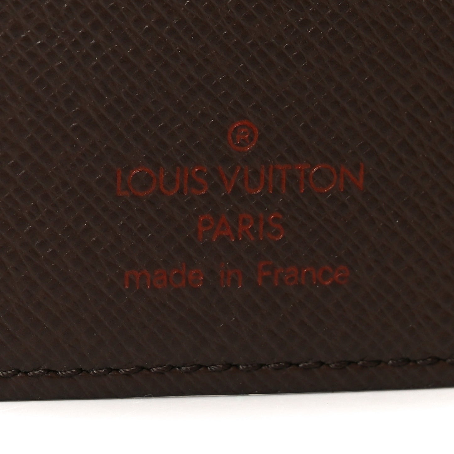 Damier Ebene Medium Ring Agenda Cover