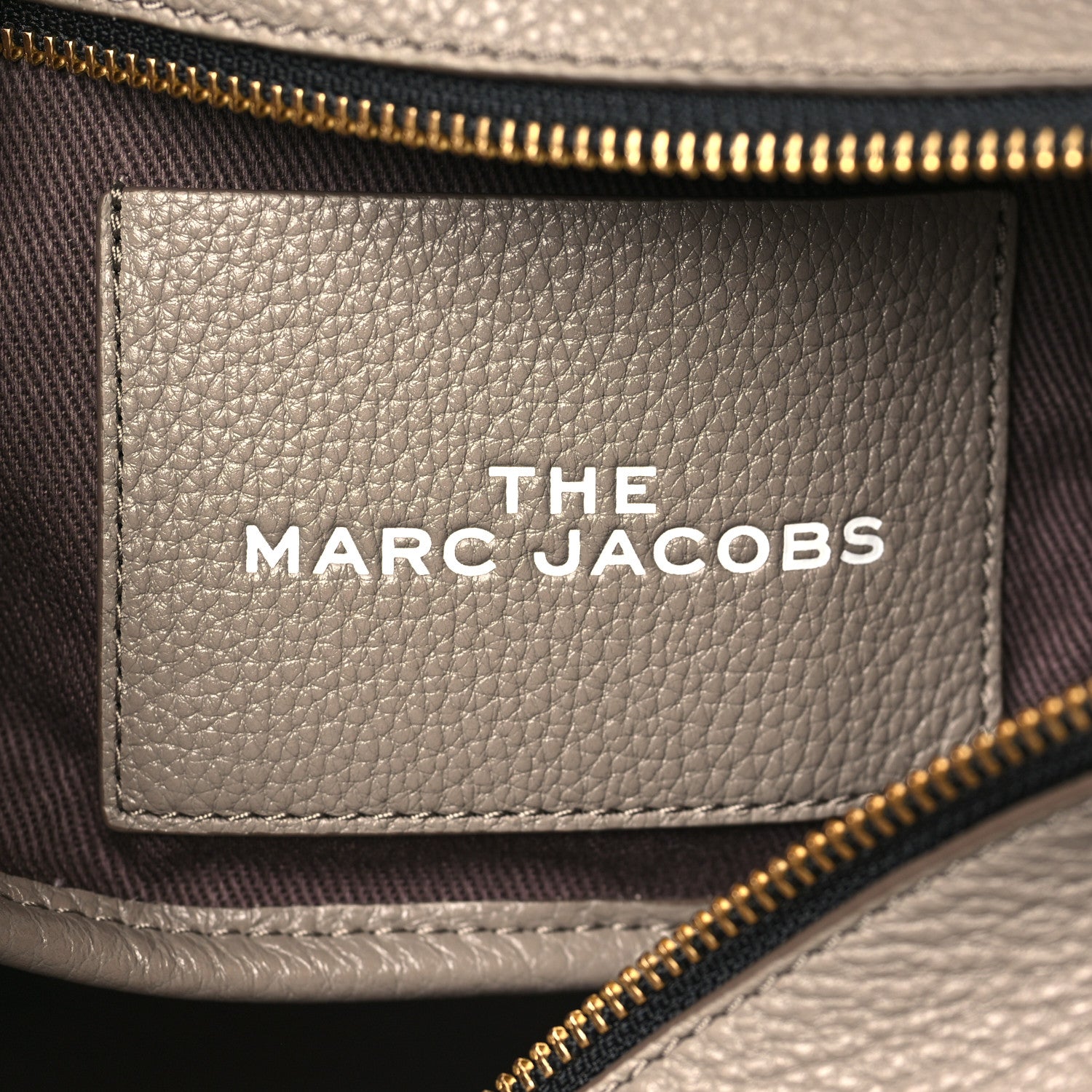 Marc Jacobs Grained Calfskin Small The Tote Bag Taupe 6 of 8