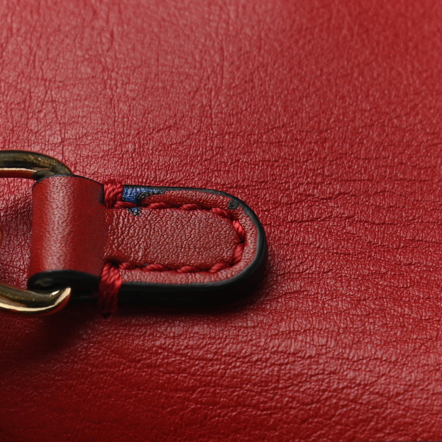 Valentino Garavani Nappa Enchanted Wonderland Rockstud Wristlet Clutch Red 7 of 8
