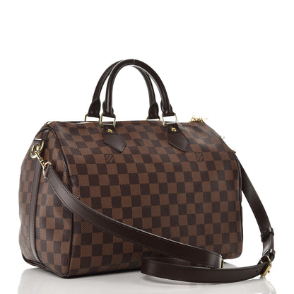 Louis Vuitton Damier Ebene Speedy Bandouliere 30 4 of 8