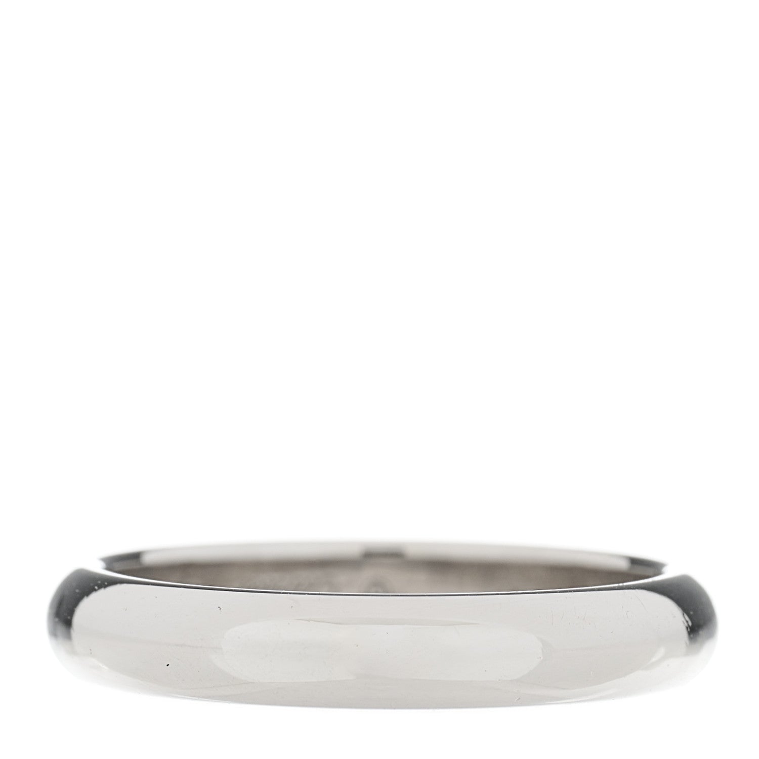 Cartier Platinum 3.5mm 1895 Wedding Band Ring 54 6.75 3 of 5