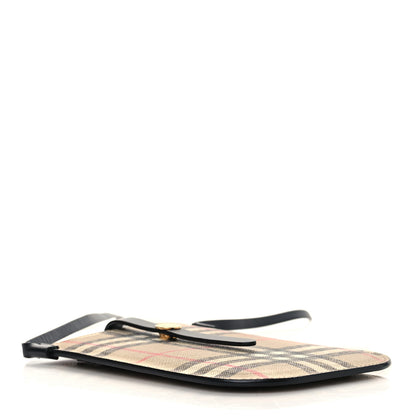 Burberry E-Canvas Calfskin Vintage Check Anne Phone Case With Strap Archive Beige 3 of 5