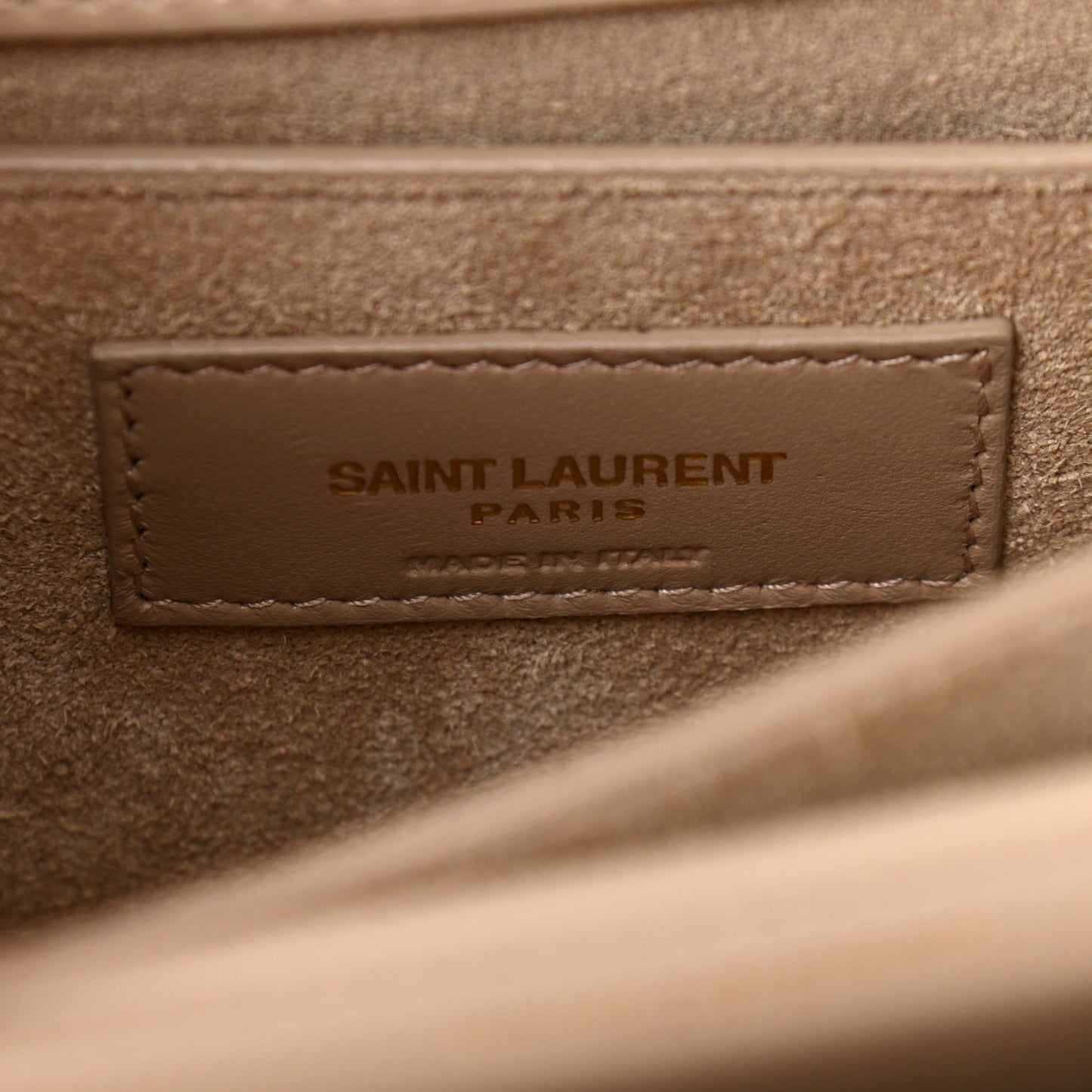 Calfskin Medium Monogram Sunset Dark Beige
