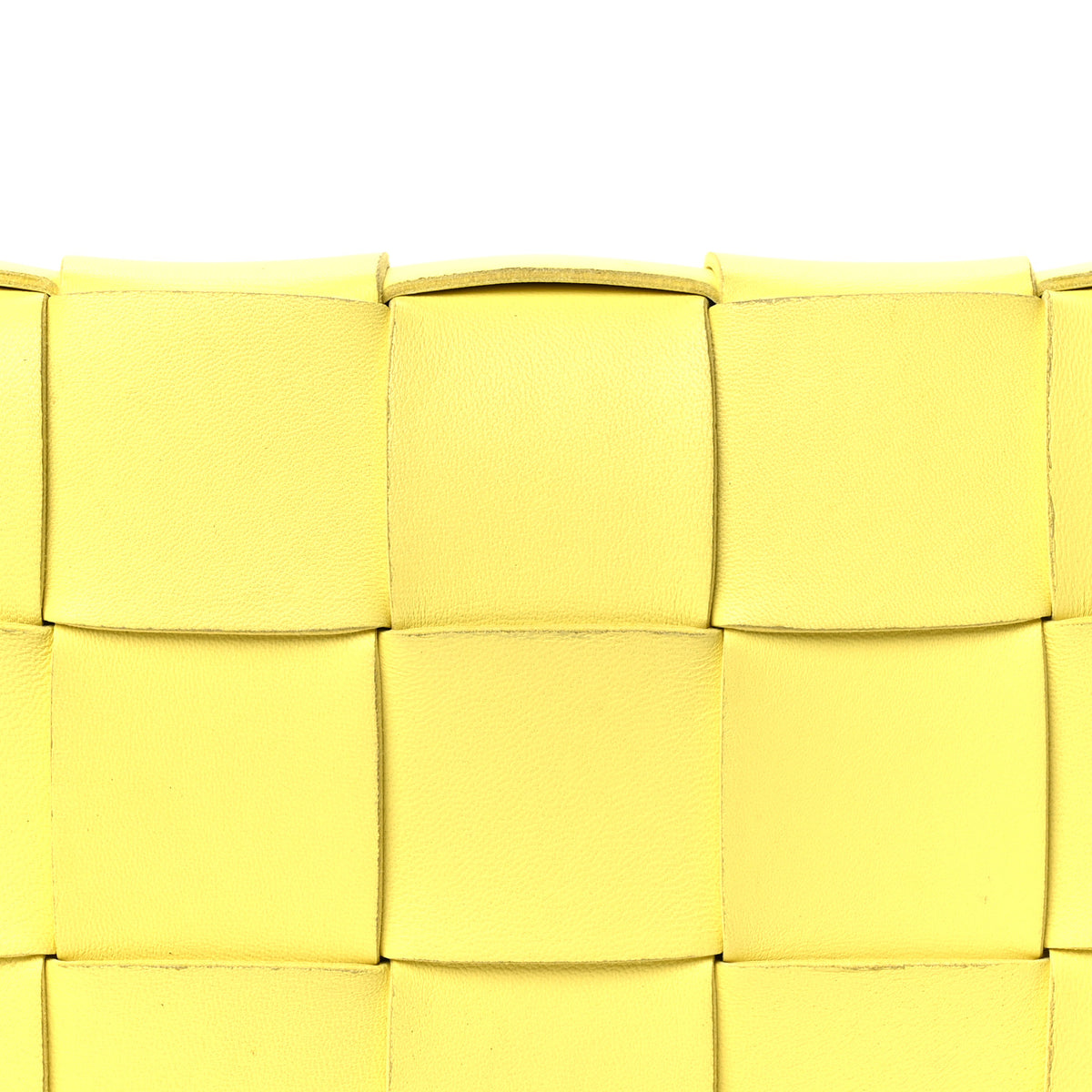 Lambskin Maxi Intrecciato Small Cassette Crossbody Bag Lemonade