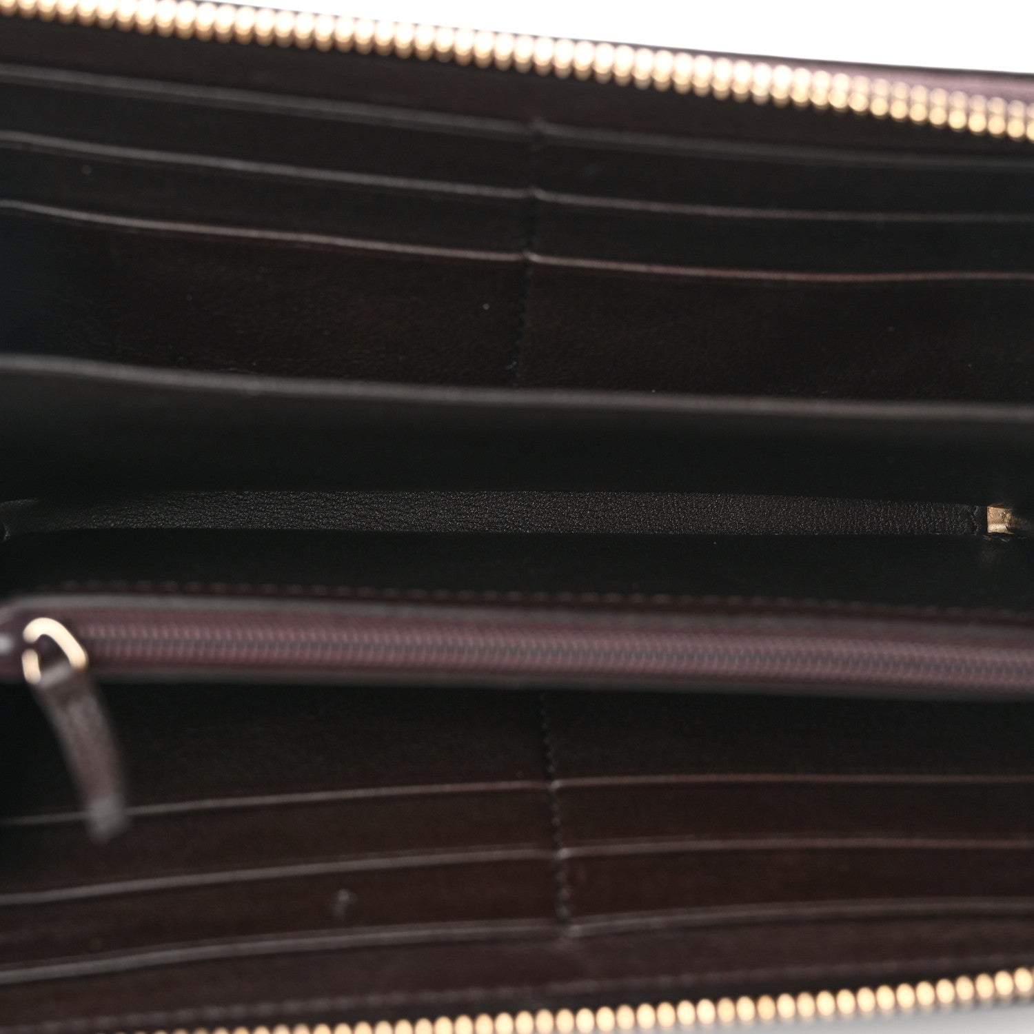 Gucci Guccissima Sukey Zip Around Wallet Dark Brown 5 of 7