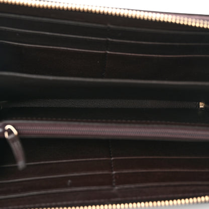 Gucci Guccissima Sukey Zip Around Wallet Dark Brown 5 of 7