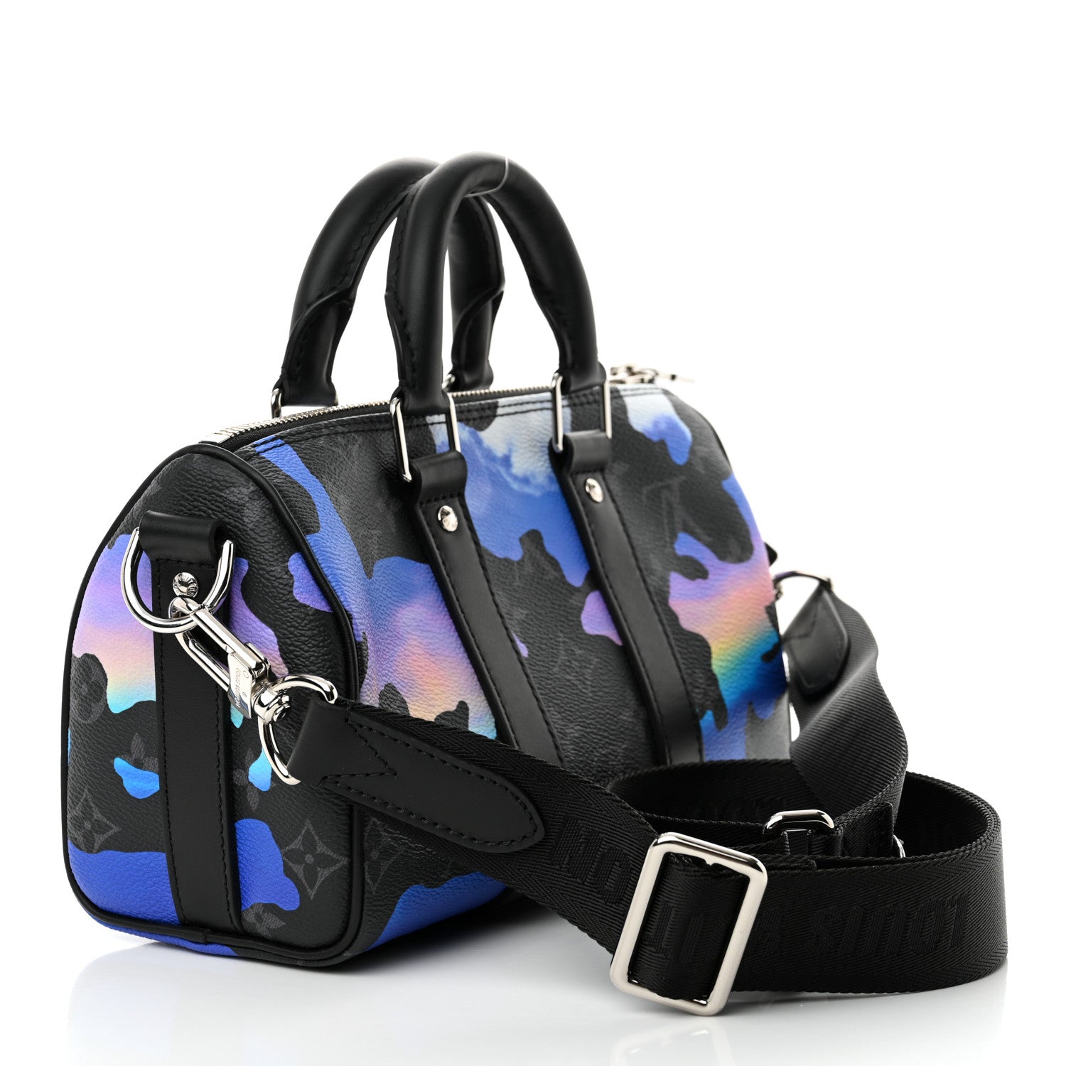 Louis Vuitton Sunset Monogram Eclipse Keepall Bandouliere 25 3 of 9
