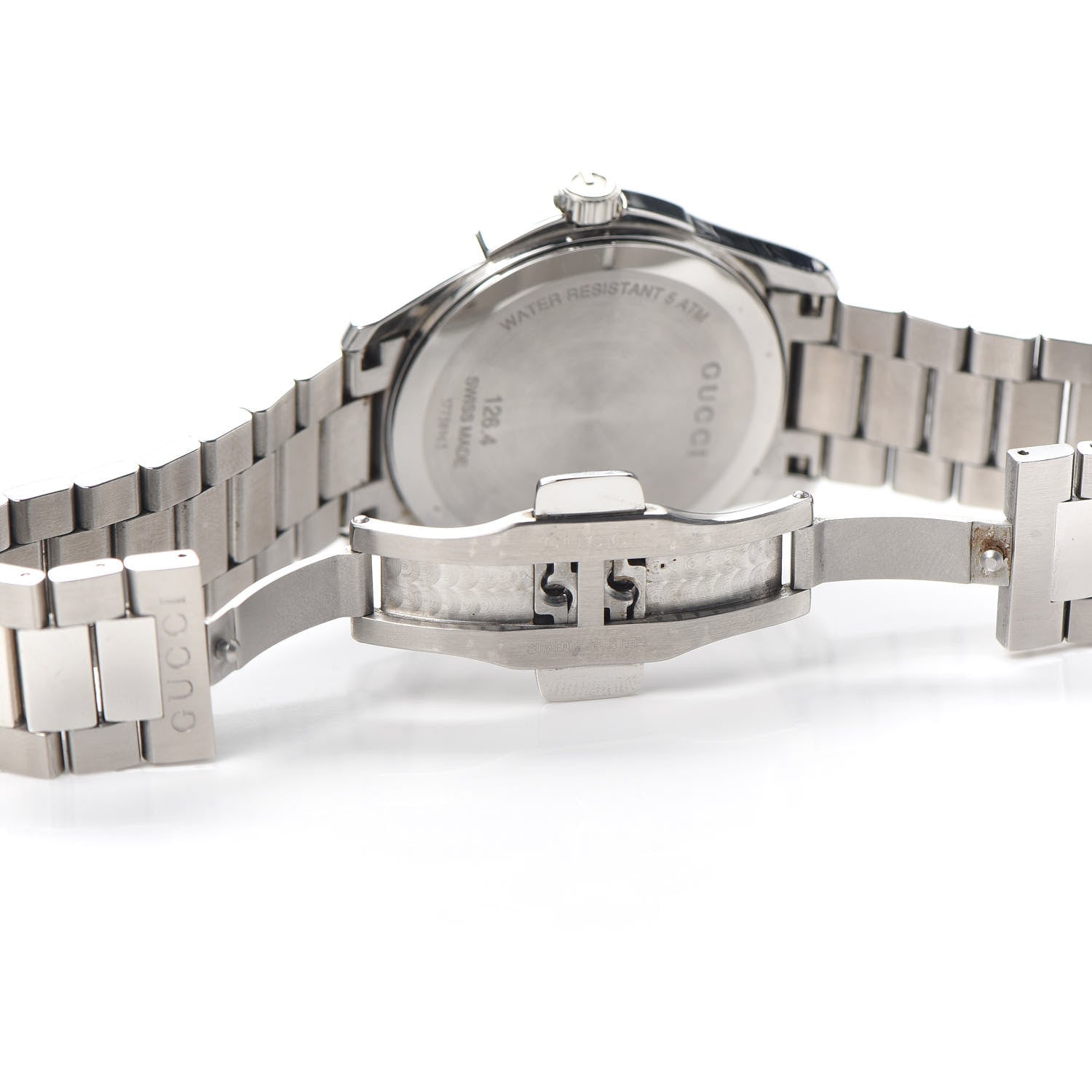 Gucci Stainless Steel 38mm G-Timeless Quartz Watch 6 of 7