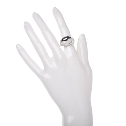 Bulgari 18K White Gold Diamond Dome Ring 49 4.75 2 of 8