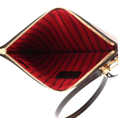Louis Vuitton Damier Ebene Neverfull MM GM Pochette 5 of 7