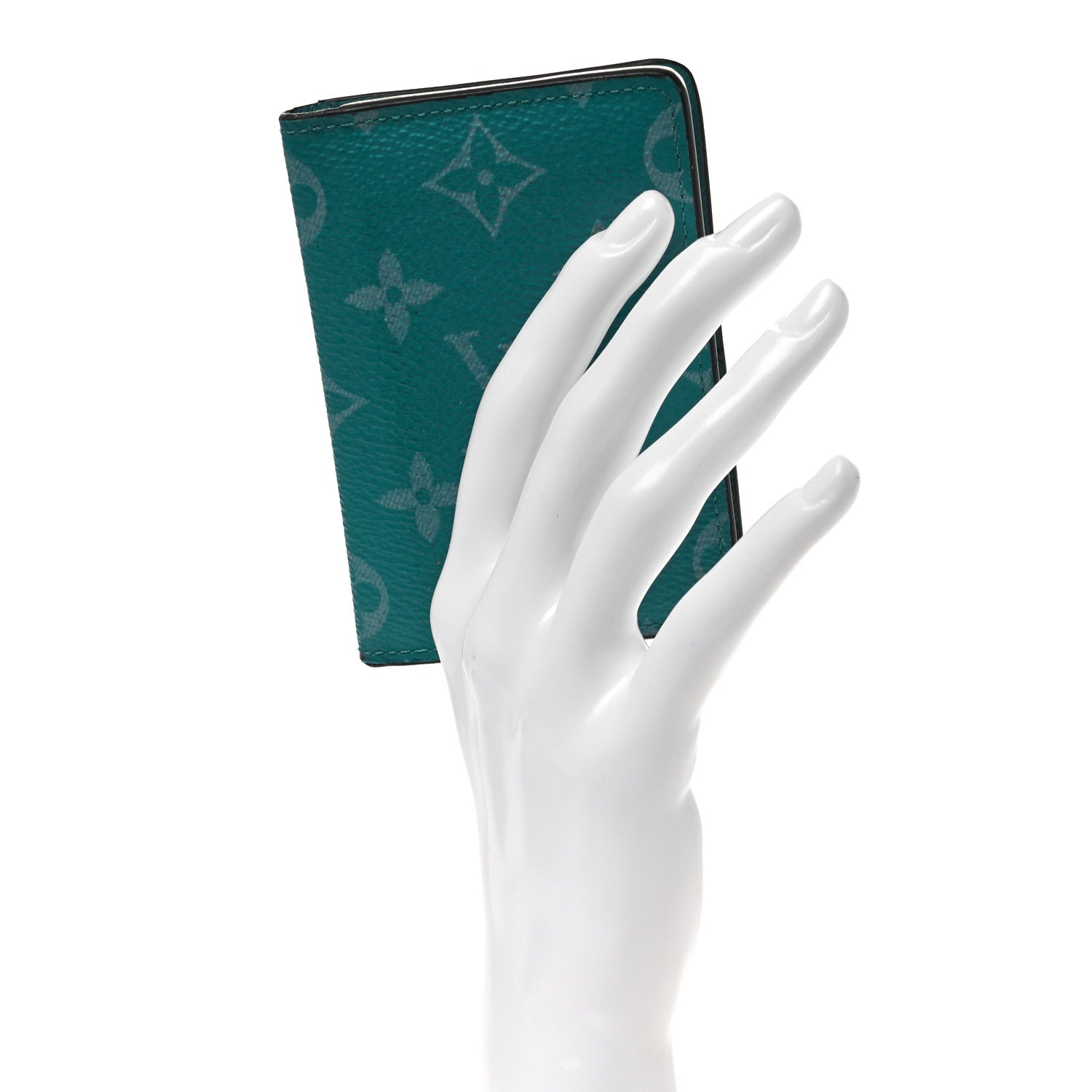 Louis Vuitton Monogram Taiga Pocket Organizer Vert 2 of 9