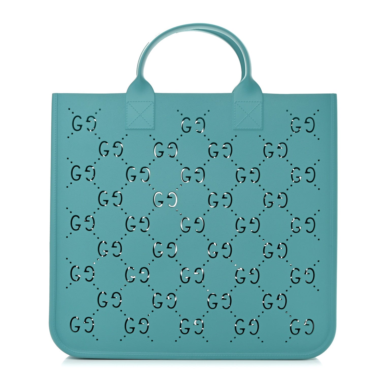 Gucci Rubber Kids GG Tote Dusty Azure 1 of 11