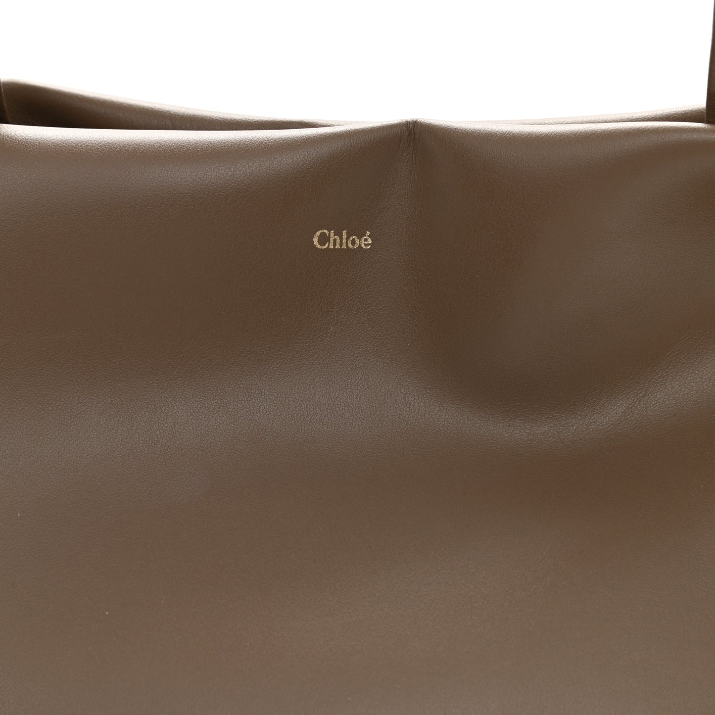 Calfskin Judy East West Tote Brown