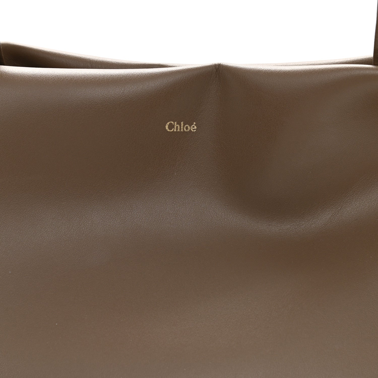 Chloe Calfskin Judy East West Tote Brown 7 of 9
