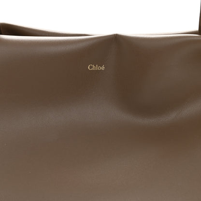 Chloe Calfskin Judy East West Tote Brown 7 of 9