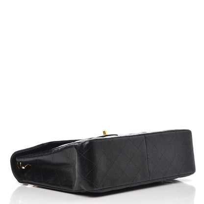 Chanel Caviar Quilted Jumbo Single Flap Black 4 of 8