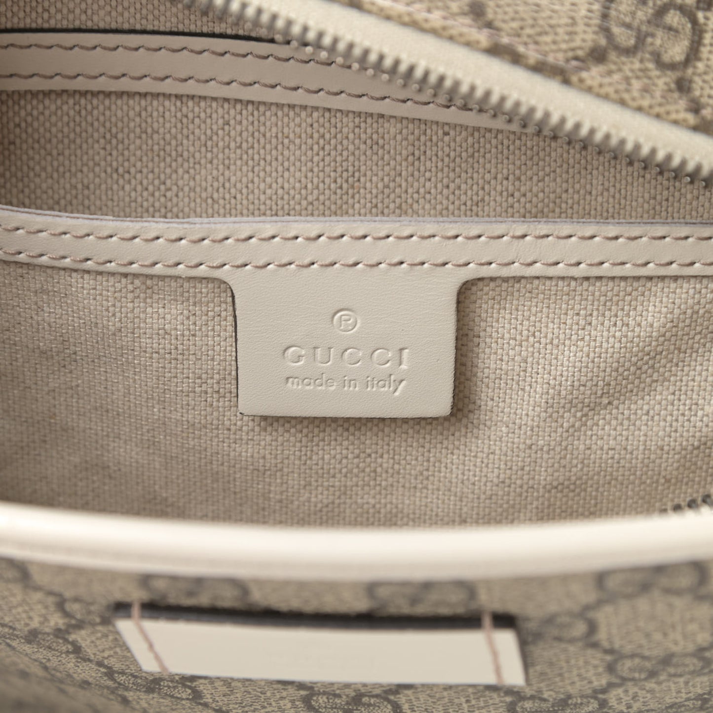 GG Supreme Small Joy Tote White
