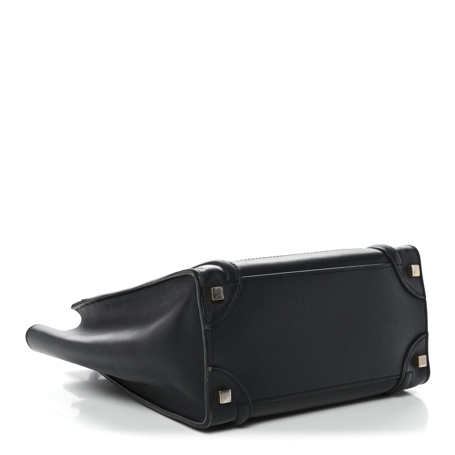 Celine Smooth Calfskin Micro Luggage Navy Blue 4 of 17