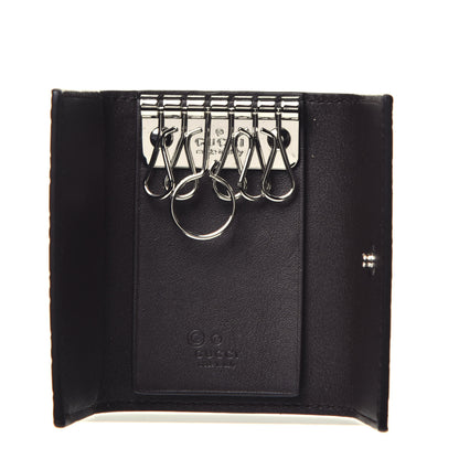 Gucci Microguccissima 6 Key Holder Case Black 5 of 7