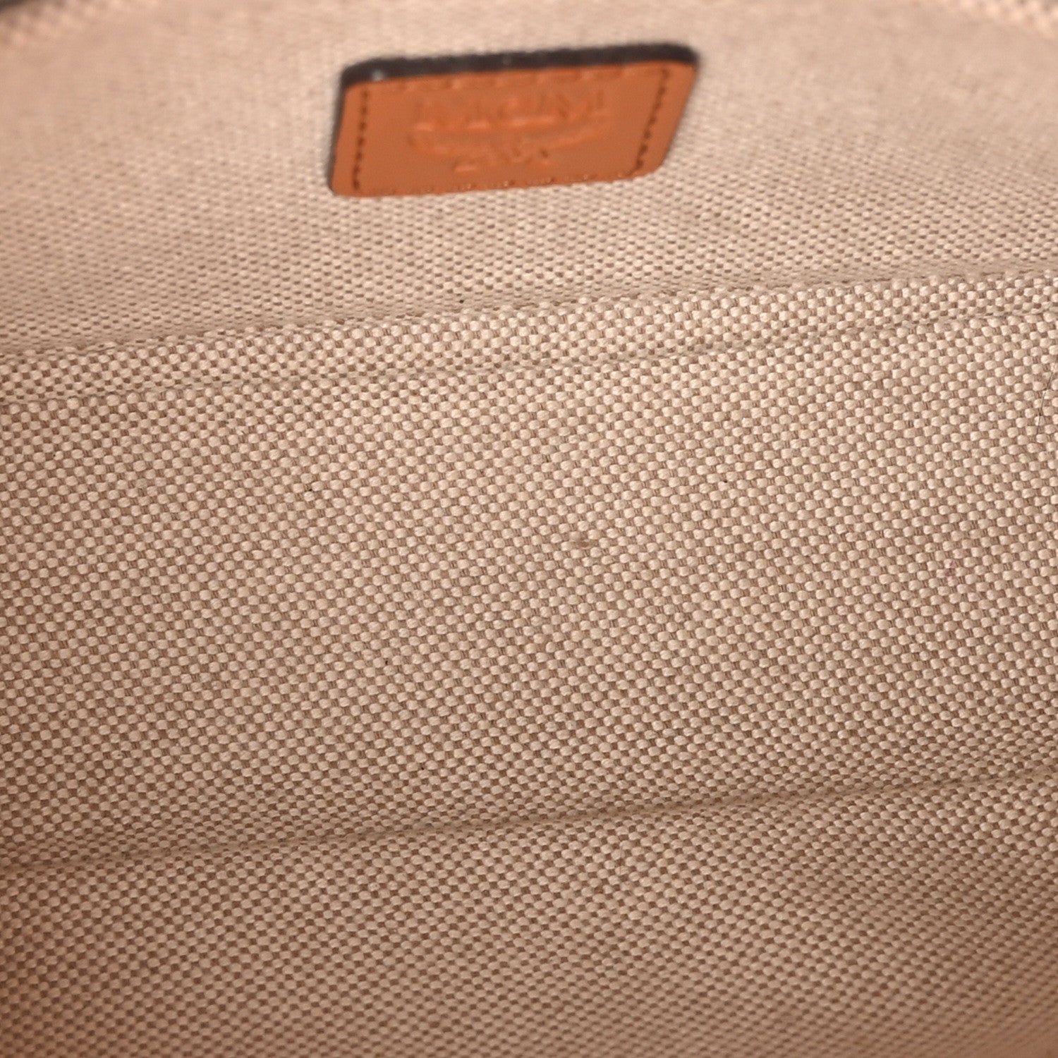 MCM Visetos Nappa Mini Delmy Chain Shoulder Bag Cognac 5 of 10