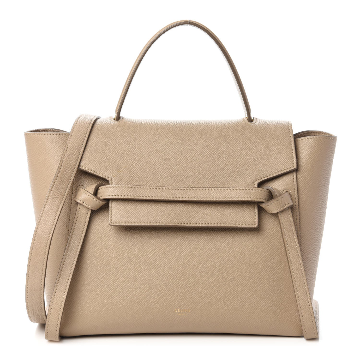 Celine Grained Calfskin Micro Belt Bag Light Taupe 1 of 11