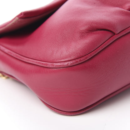 Fendi Nappa Fendista Pouchette Crossbody Fuxia Scuro 9 of 18