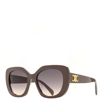 Celine Acetate Triomphe 01 Square Sunglasses CL 40226U Grey 1 of 7