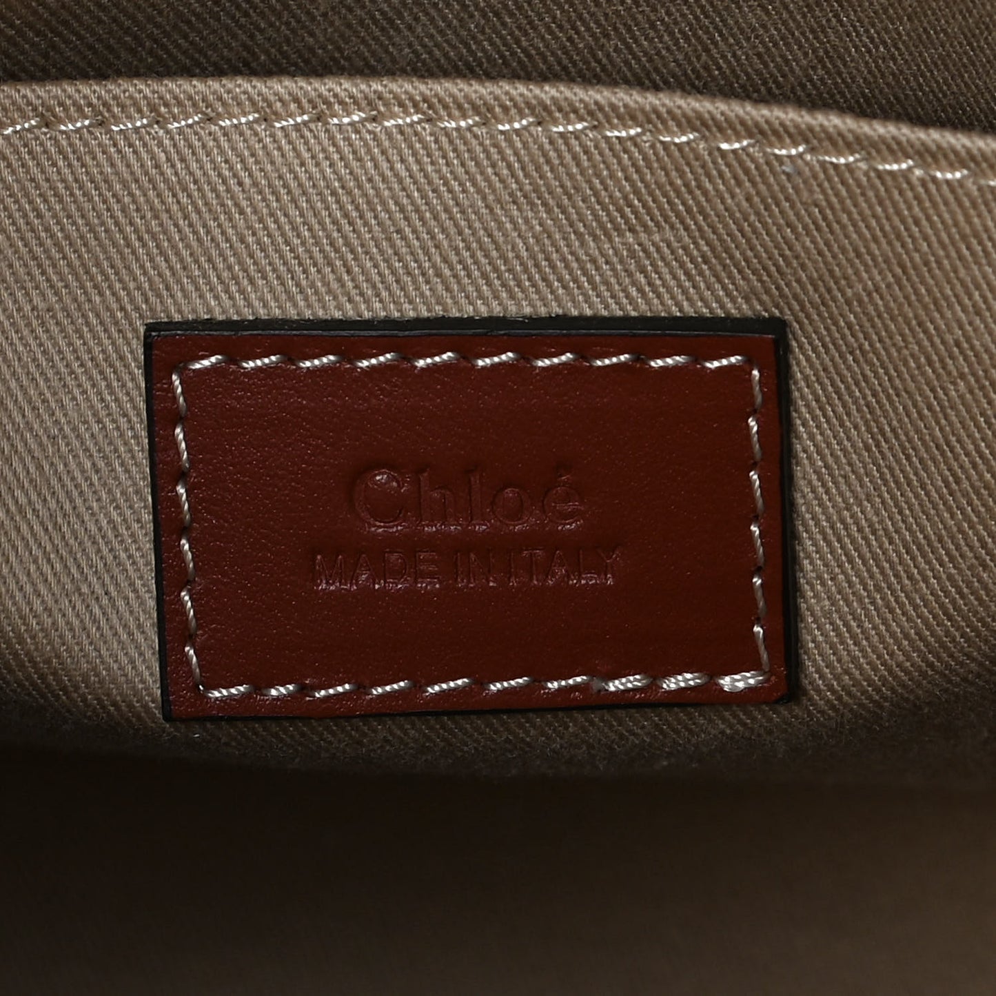 Cotton Calfskin Small Woody Ribbon Tote With Strap White Brown