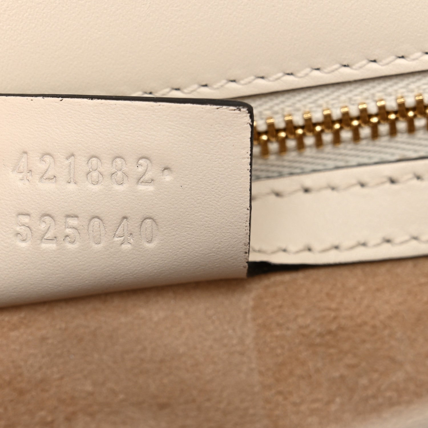 Gucci Calfskin Small Sylvie Shoulder Bag Off White 7 of 12