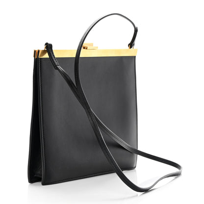 Celine Smooth Calfskin Mini Clasp Bag Black 3 of 14