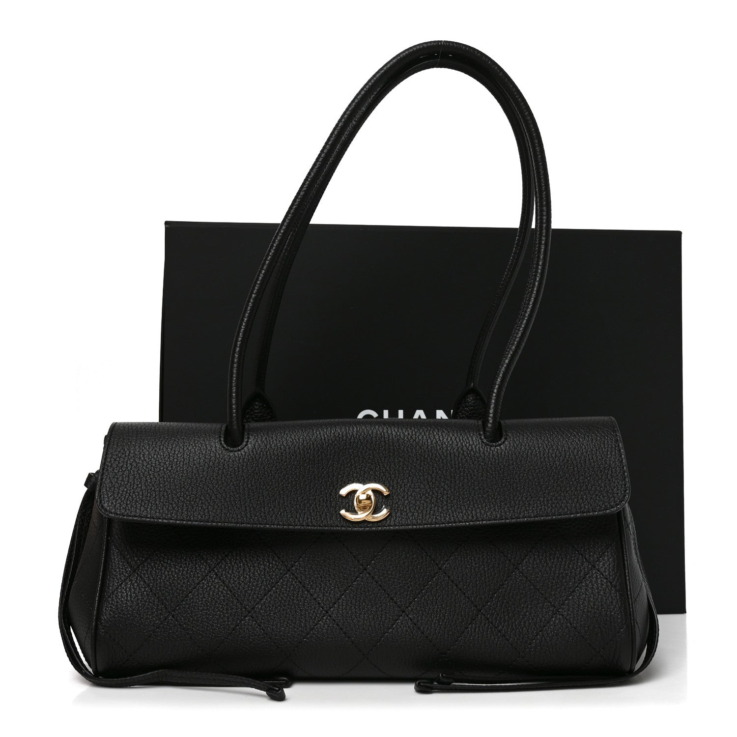 Chanel Grained Calfskin Urban Essentials Small Shopping Bag Black 11 of 11